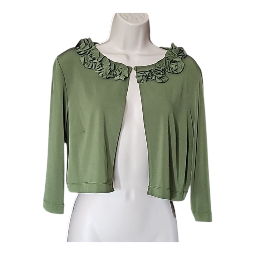 Green blazer new without tags